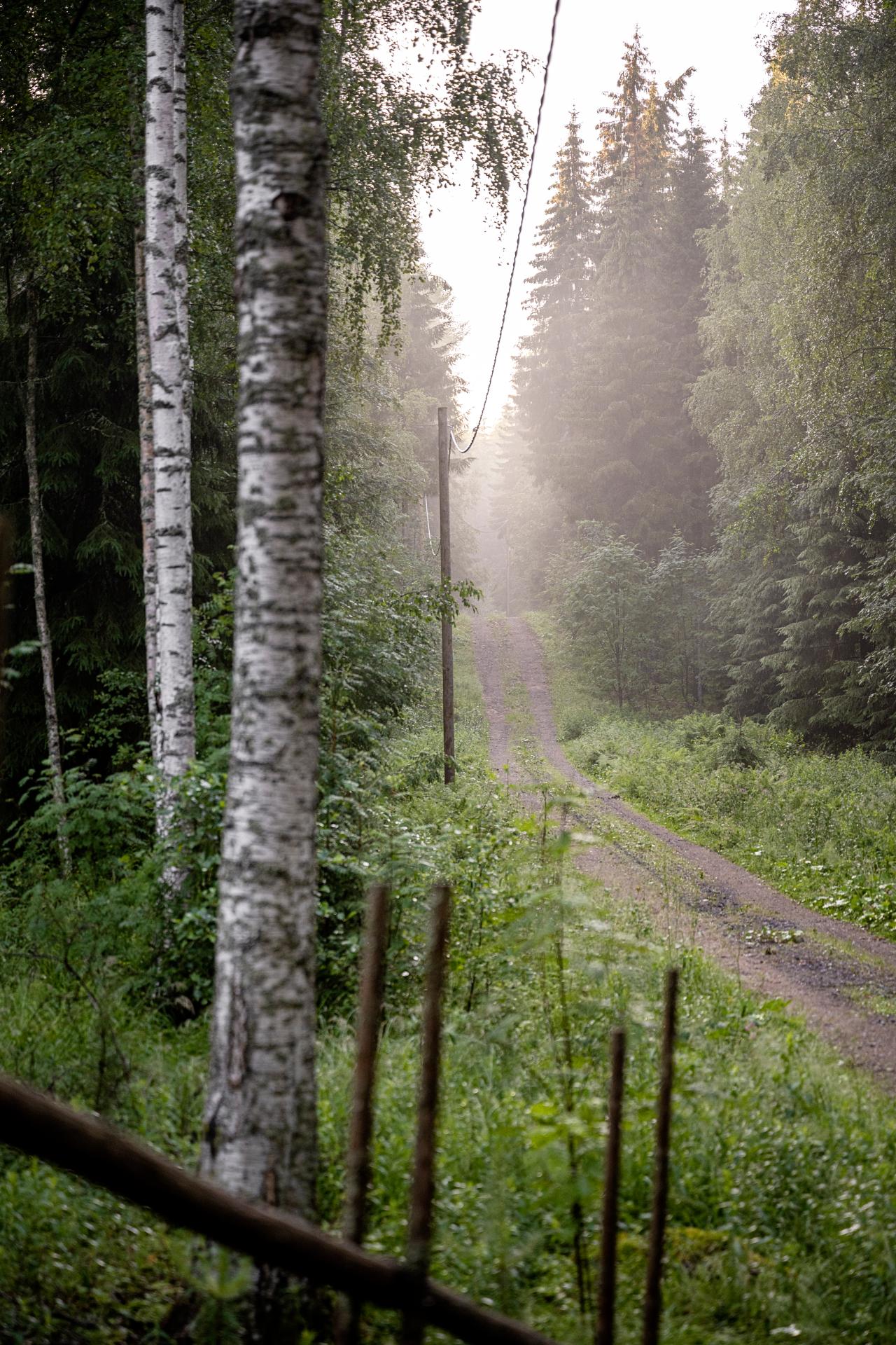 Mökkeily Haukivuorella.