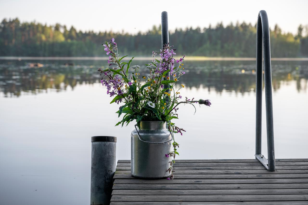 Mökkeily Haukivuorella.